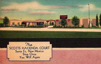 Scotts Hacienda Court in Santa Fe, New Mexico